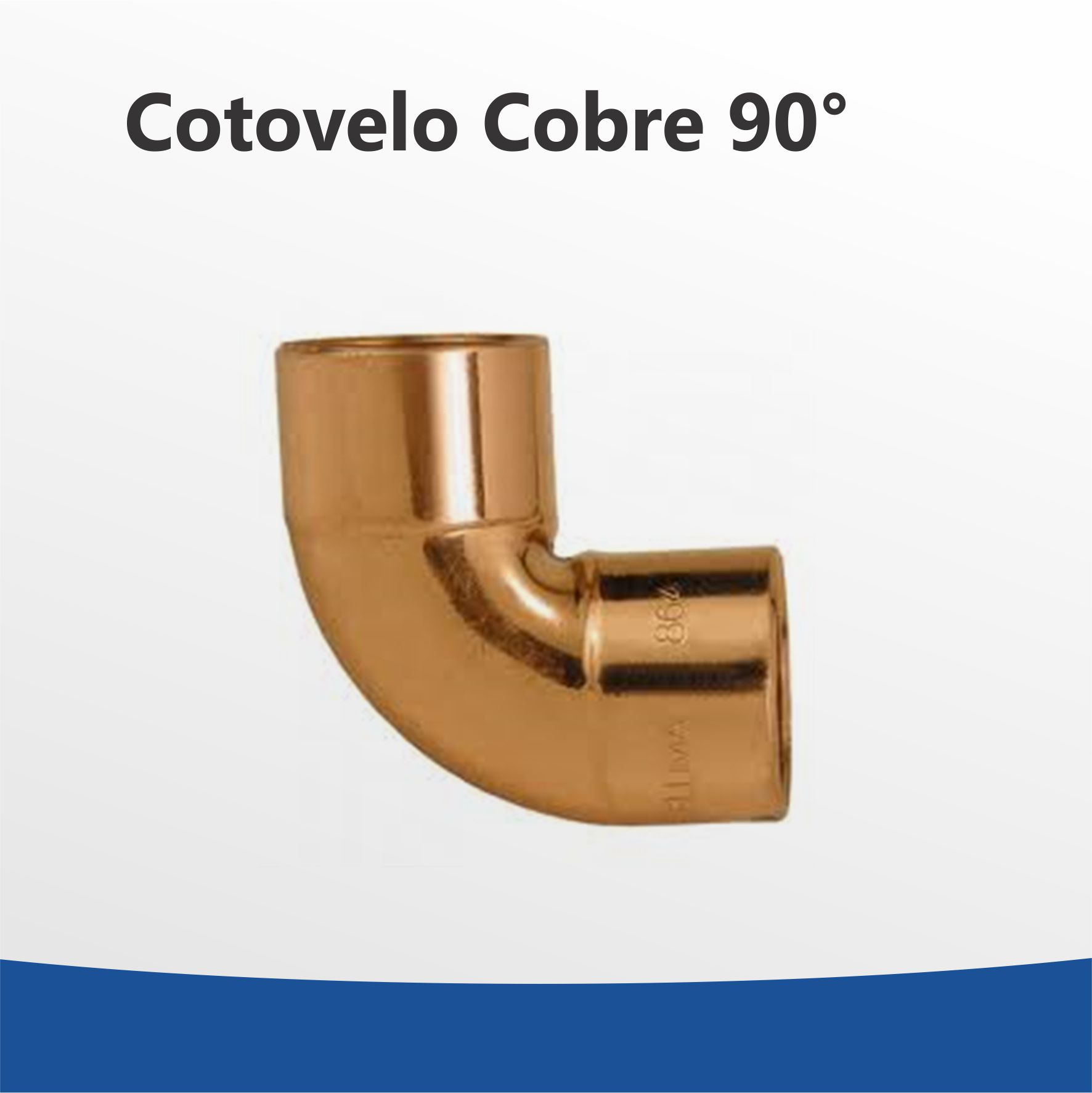 Cotovelo Cobre 90°