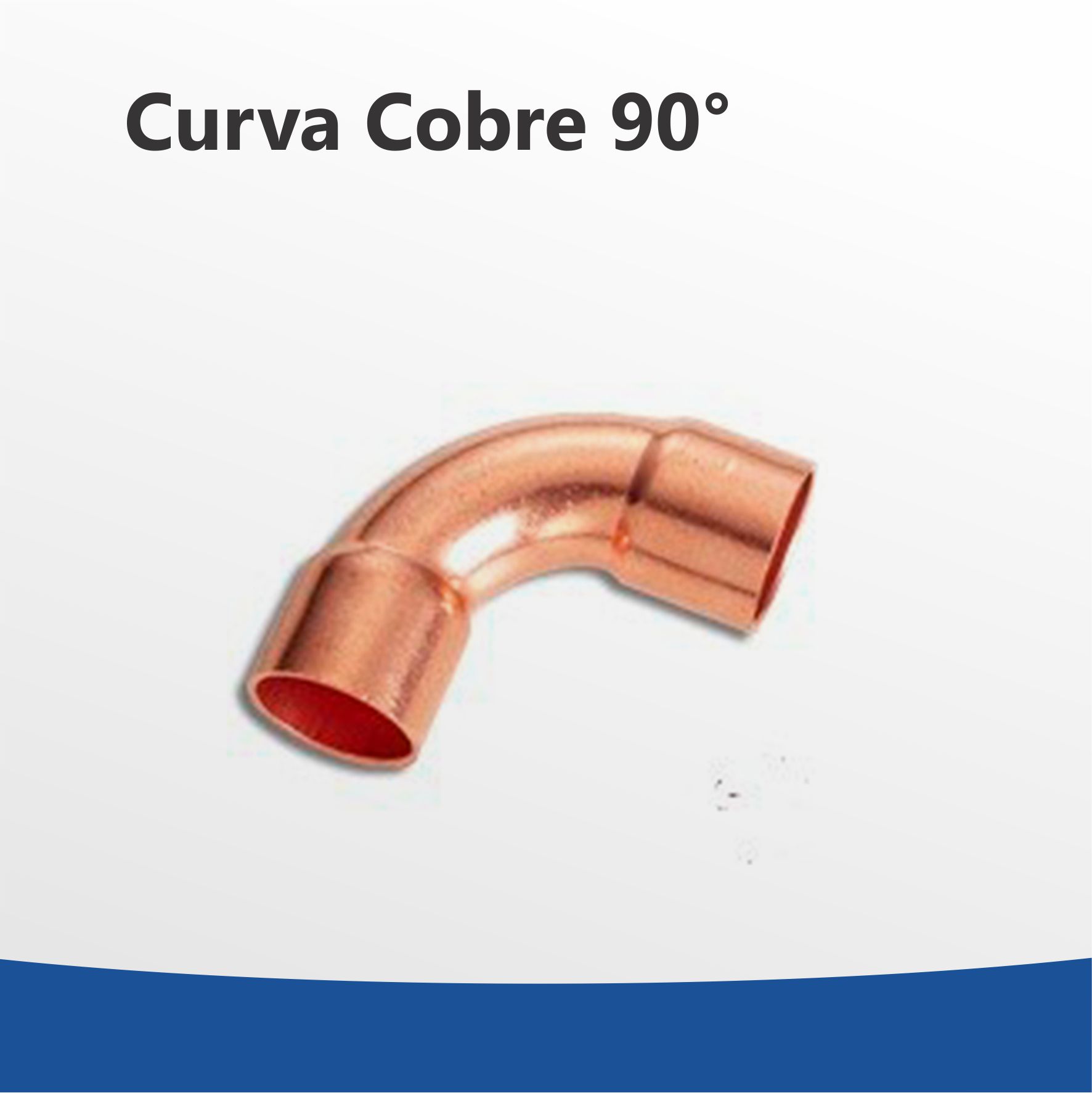Curva Cobre 90°