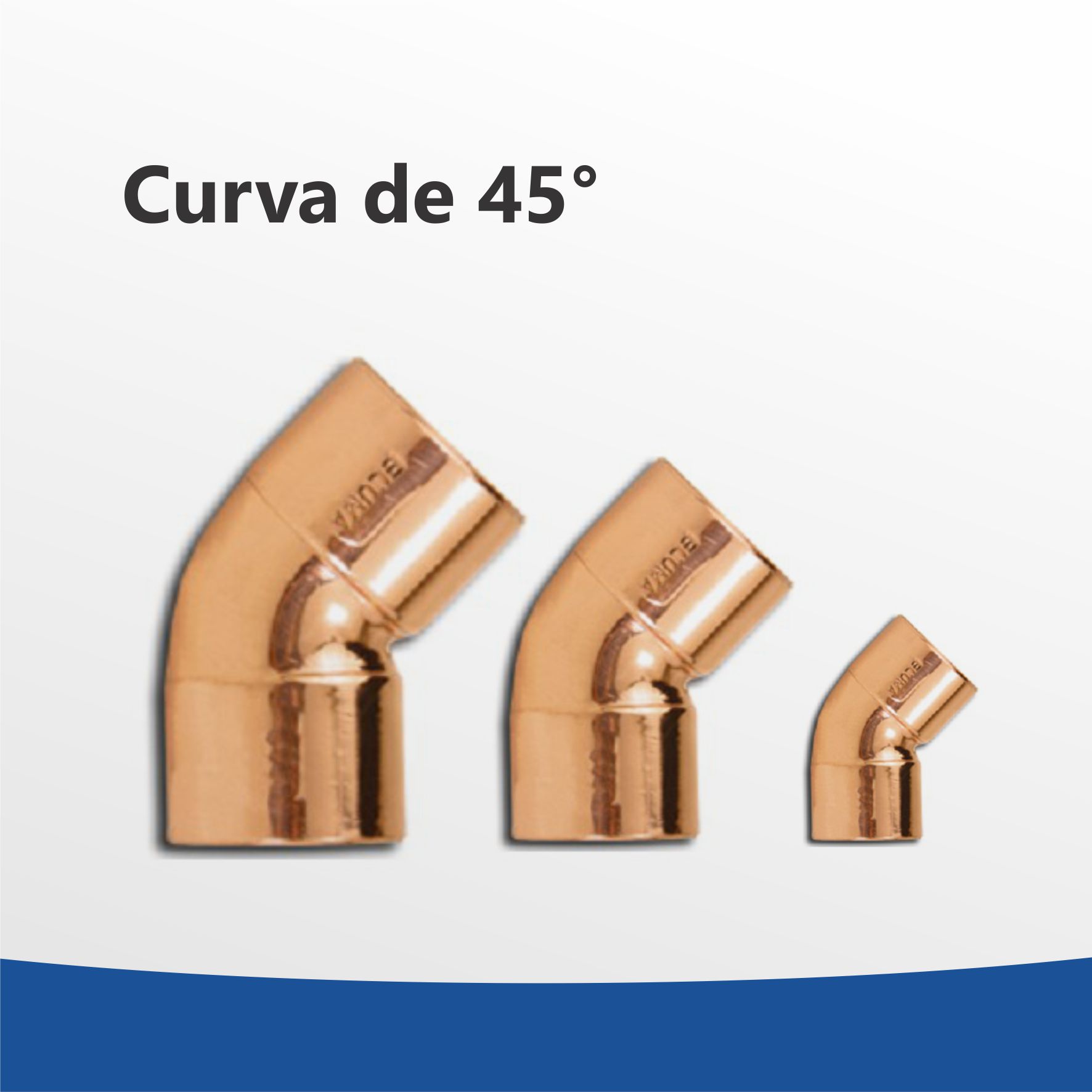 Curva de 45°